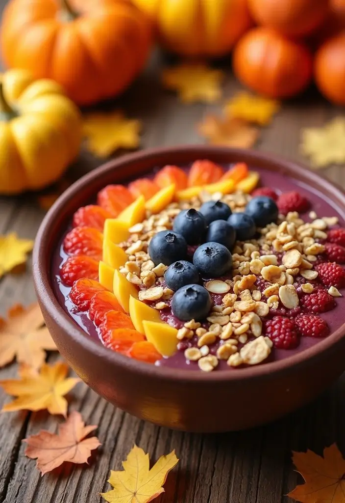 27 Dairy Free Pumpkin Recipes You’ll Want All Autumn - 16. Pumpkin Spice Smoothie Bowl
