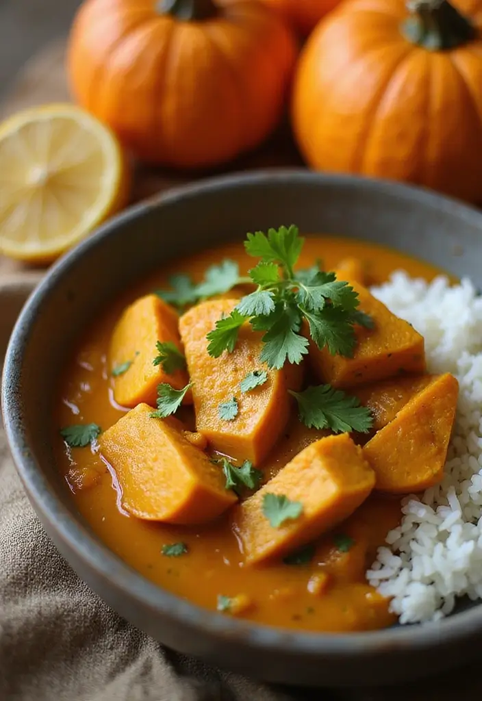 27 Dairy Free Pumpkin Recipes You’ll Want All Autumn - 22. Pumpkin Curry