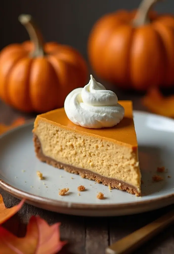 27 Dairy Free Pumpkin Recipes You’ll Want All Autumn - 26. Pumpkin Spice Cheesecake
