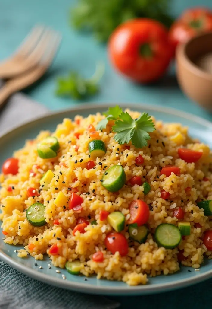 27 Easy & Comforting Dairy Free Recipes for Every Meal - 16. Cauliflower Fried Rice