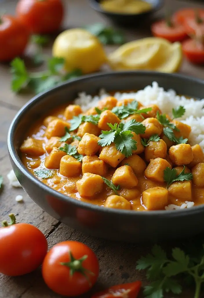 27 Easy & Comforting Dairy Free Recipes for Every Meal - 4. Coconut Curry Chickpeas