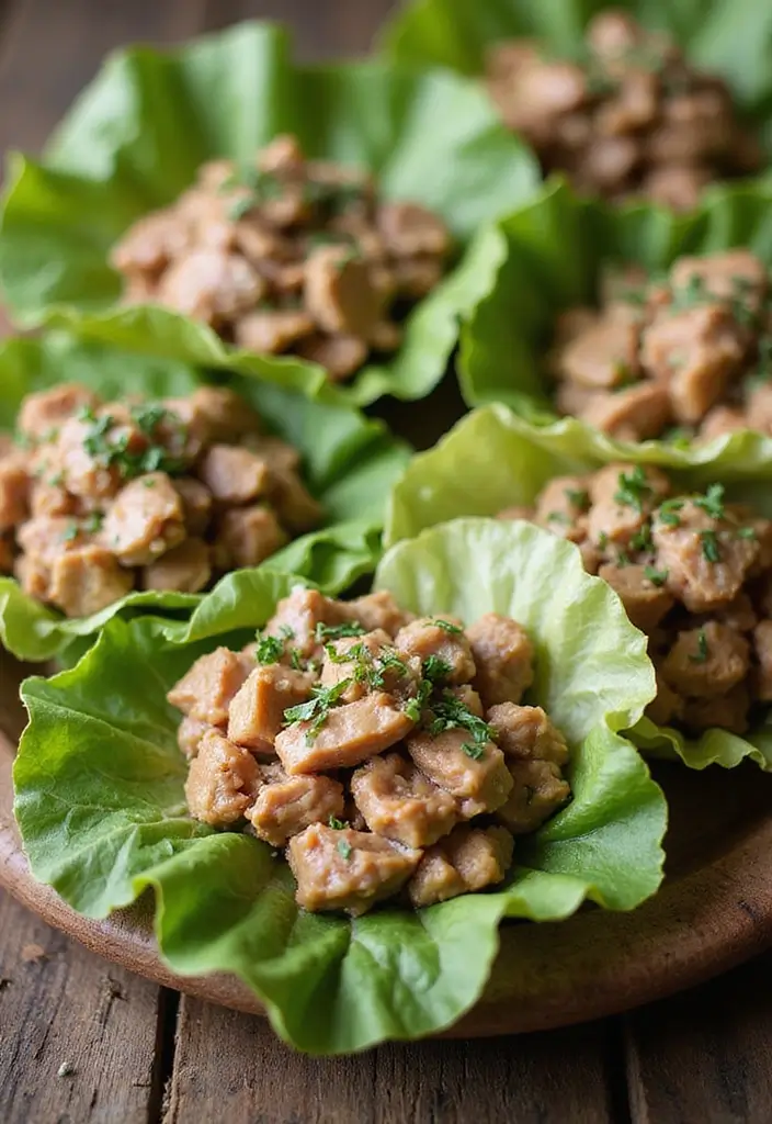 27 Family-Friendly Gluten Free Dairy Free Dinner Ideas - 12. Turkey Lettuce Wraps