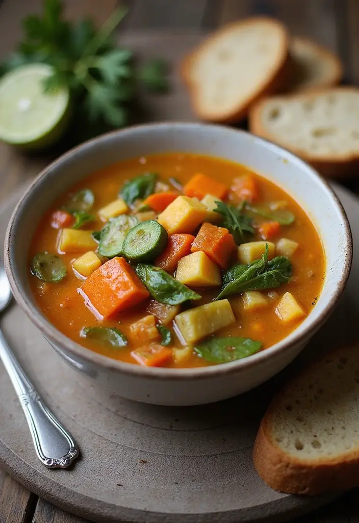 27 Family-Friendly Gluten Free Dairy Free Dinner Ideas - 26. Vegetable Soup