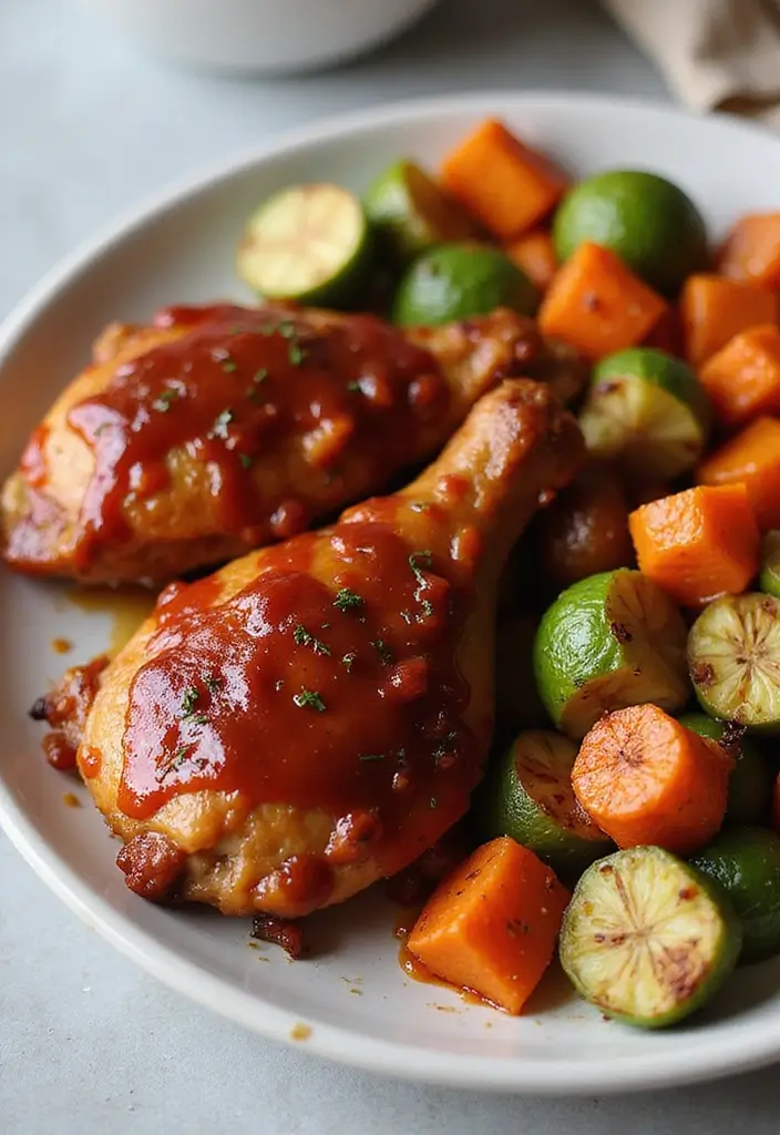 27 Family-Friendly Gluten Free Dairy Free Dinner Ideas - 27. Oven-Baked BBQ Chicken