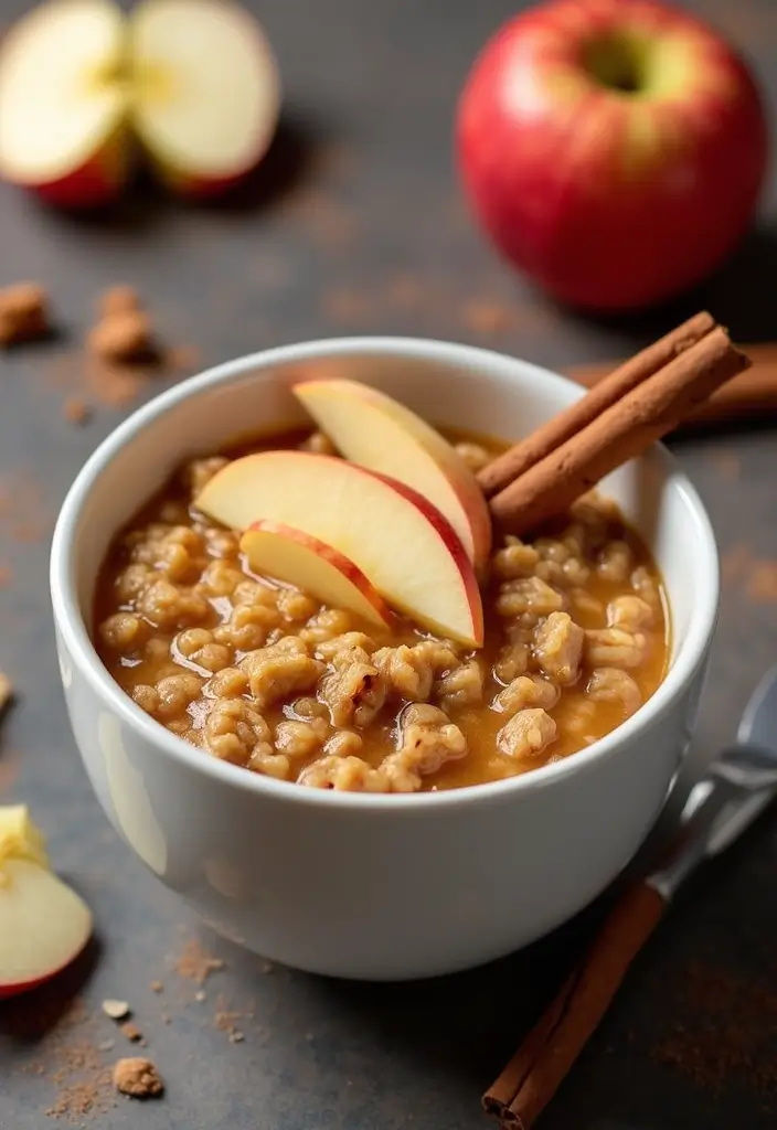 27 Gluten and Dairy Free Snack Recipes for Energy on the Go - 25. Apple Cinnamon Oatmeal