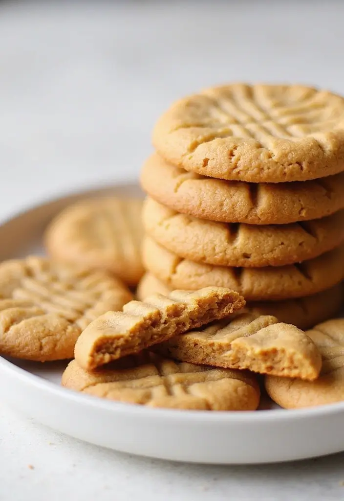 27 Irresistible Gluten and Dairy Free Dessert Recipes to Try Tonight - 17. Peanut Butter Cookies