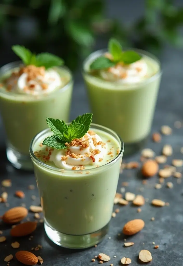 27 Irresistible Gluten and Dairy Free Dessert Recipes to Try Tonight - 21. Matcha Almond Cream Cups