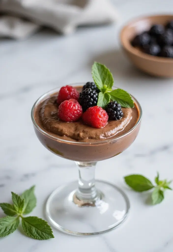 27 Irresistible Gluten and Dairy Free Dessert Recipes to Try Tonight - 4. Avocado Chocolate Mousse
