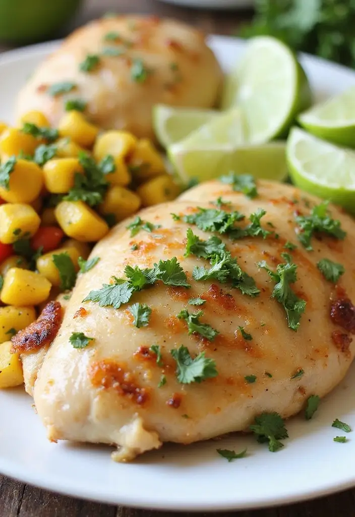 27 Juicy Dairy Free Chicken Recipes for Dinner Tonight - 15. Cilantro Lime Chicken