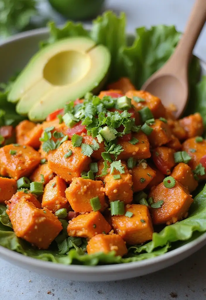 27 Juicy Dairy Free Chicken Recipes for Dinner Tonight - 27. Buffalo Chicken Salad