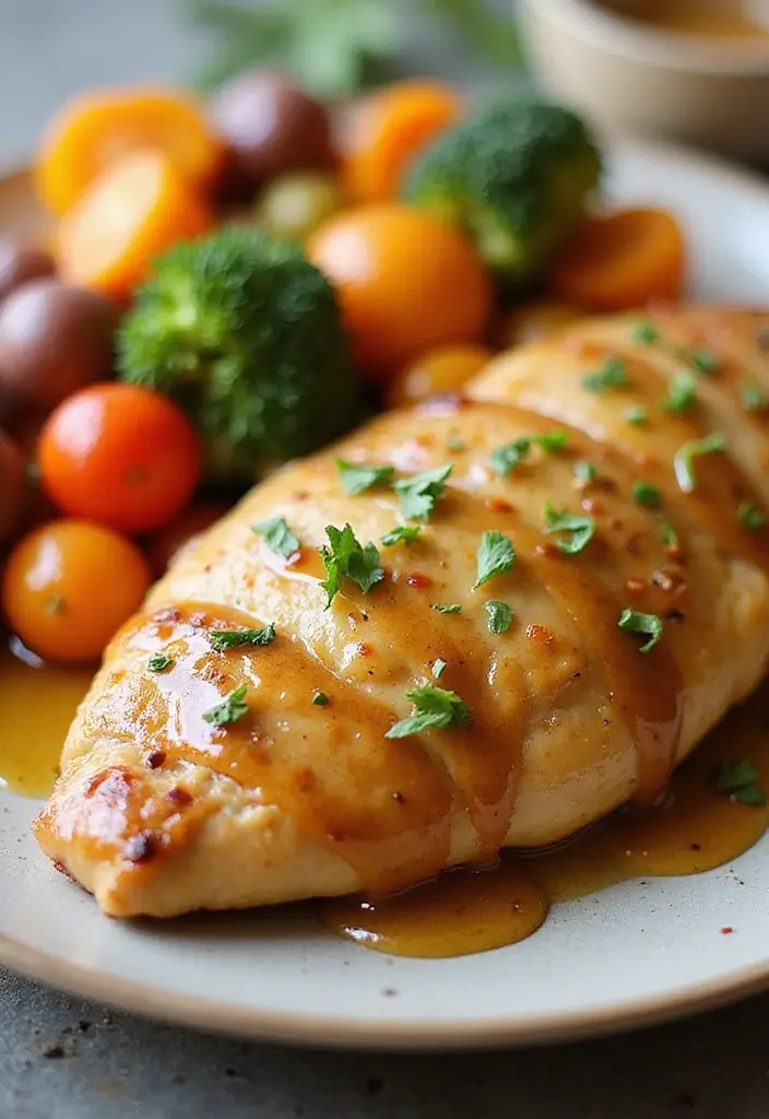 27 Juicy Dairy Free Chicken Recipes for Dinner Tonight - 4. Honey Mustard Chicken