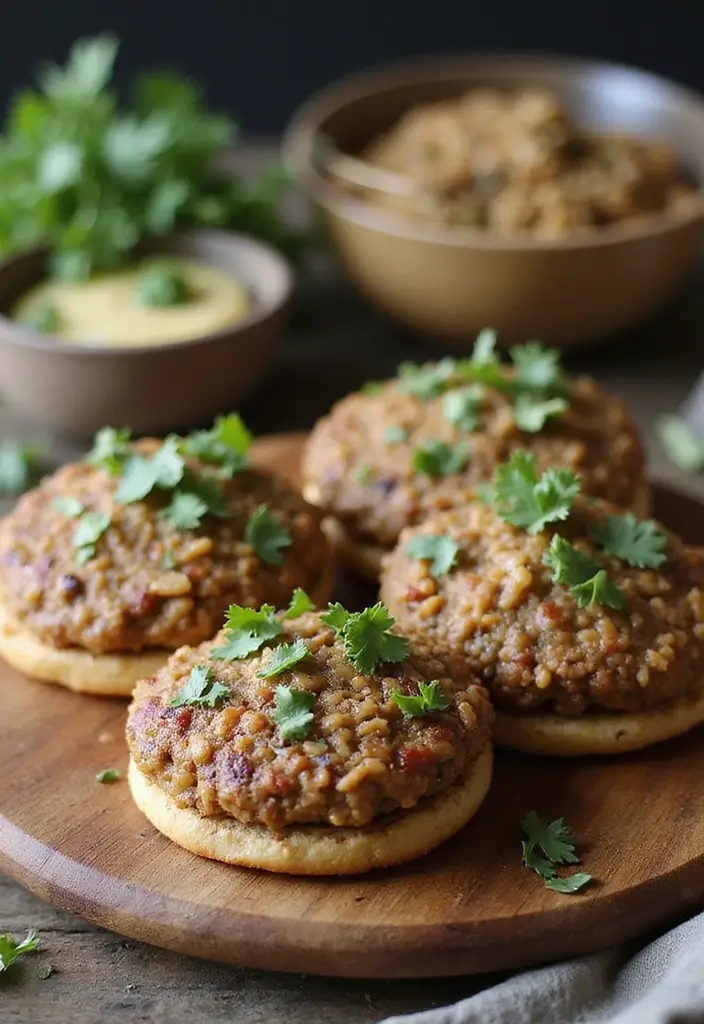 27 Juicy & Easy Dairy Free Hamburger Recipes You’ll Keep Making - 17. Wild Rice and Lentil Burgers