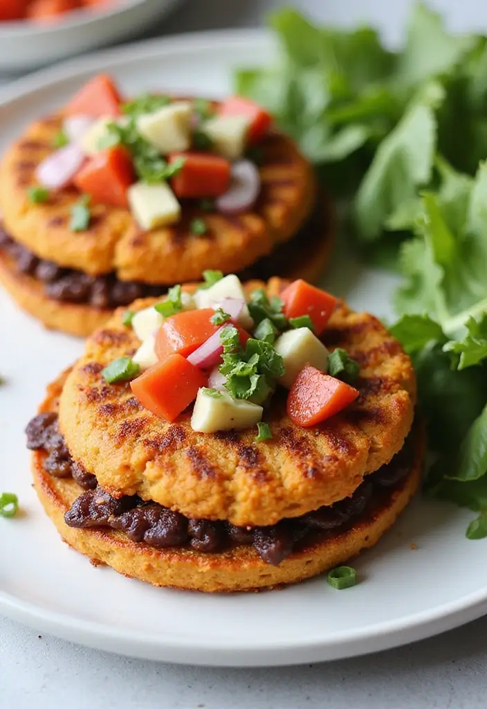 27 Juicy & Easy Dairy Free Hamburger Recipes You’ll Keep Making - 18. Sweet Potato and Black Bean Burgers