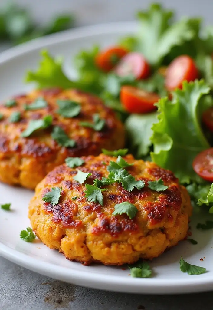 27 Juicy & Easy Dairy Free Hamburger Recipes You’ll Keep Making - 6. Spicy Chickpea Burgers