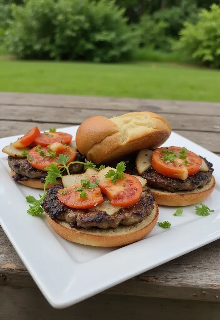 27 Juicy & Easy Dairy Free Hamburger Recipes You’ll Keep Making - 8. Portobello Mushroom Burgers