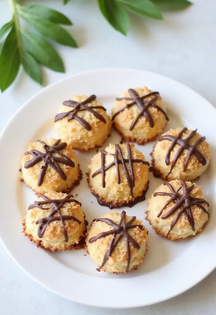 27 Keto Dairy Free Recipes That Actually Taste Great - 10. No-Bake Coconut Macaroons