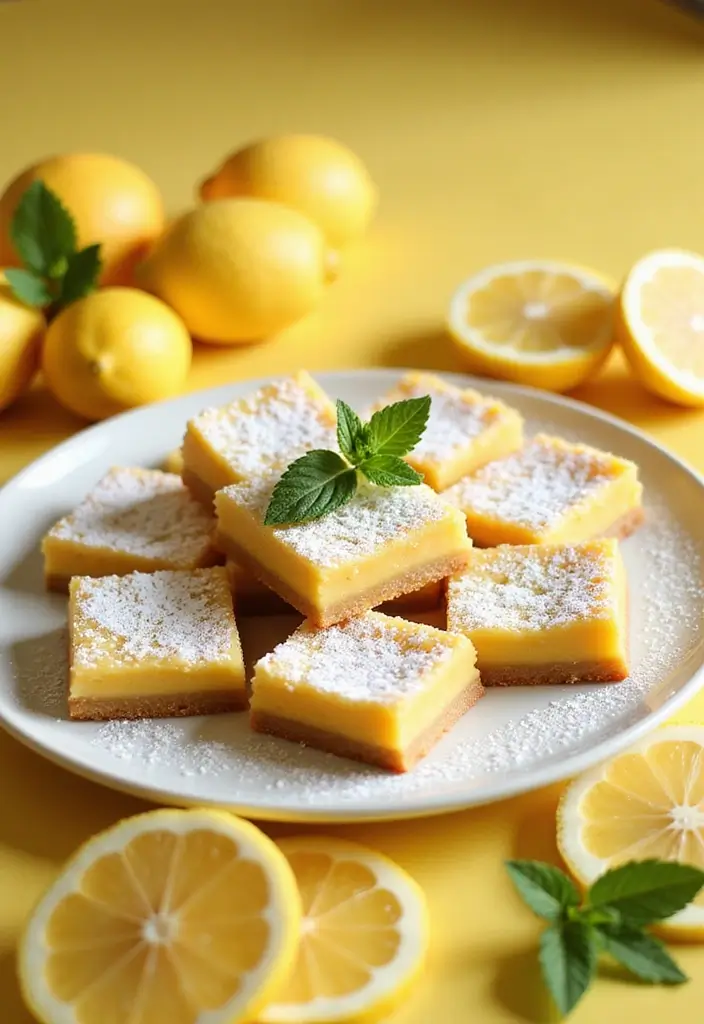 27 Keto Dairy Free Recipes That Actually Taste Great - 15. Dairy-Free Lemon Bars