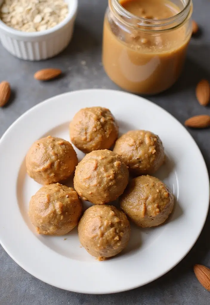 27 Keto Dairy Free Recipes That Actually Taste Great - 23. Almond Butter Energy Bites