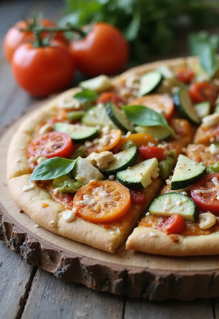 28 Dairy Free Dinner Recipes So Good You Won’t Miss the Cheese - 12. No-Cheese Vegan Pizza