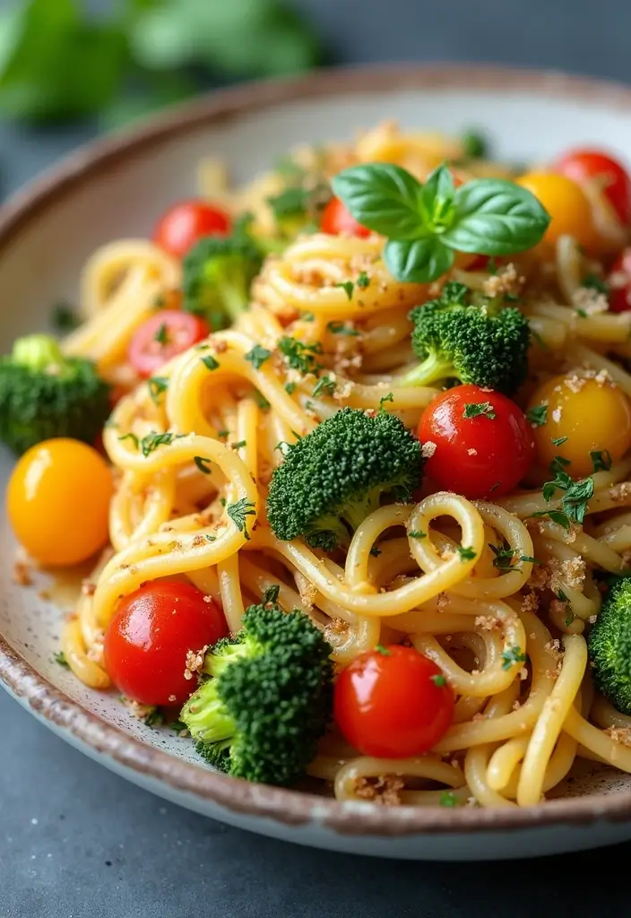 28 Dairy Free Dinner Recipes So Good You Won’t Miss the Cheese - 20. Vegan Pasta Primavera