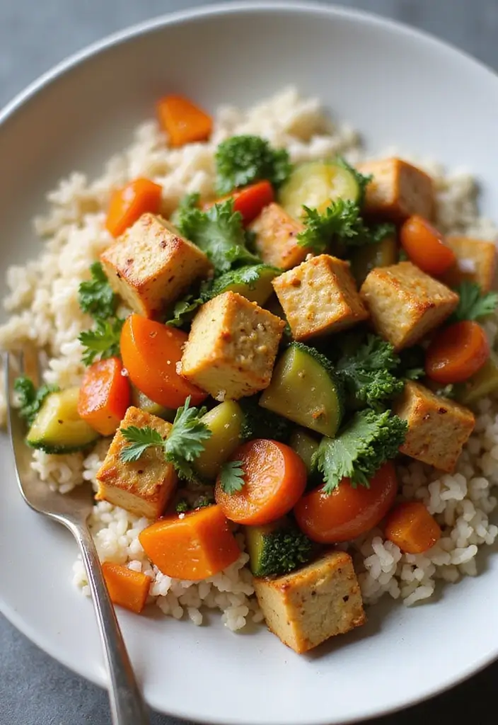 28 Dairy Free Dinner Recipes So Good You Won’t Miss the Cheese - 25. Vegan Tofu Stir-Fry