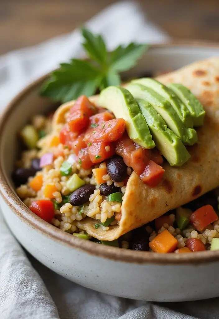 28 Dairy Free Dinner Recipes So Good You Won’t Miss the Cheese - 27. Vegan Burrito Bowls