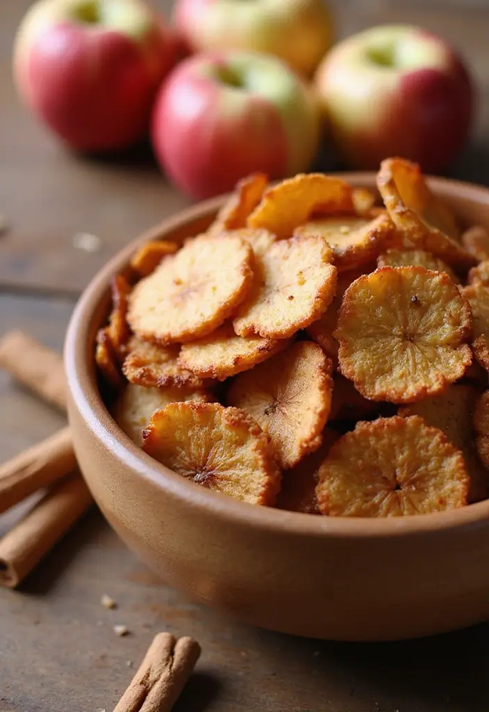 30 Best Gluten Dairy Free Recipes for Every Occasion - 23. Baked Apple Chips