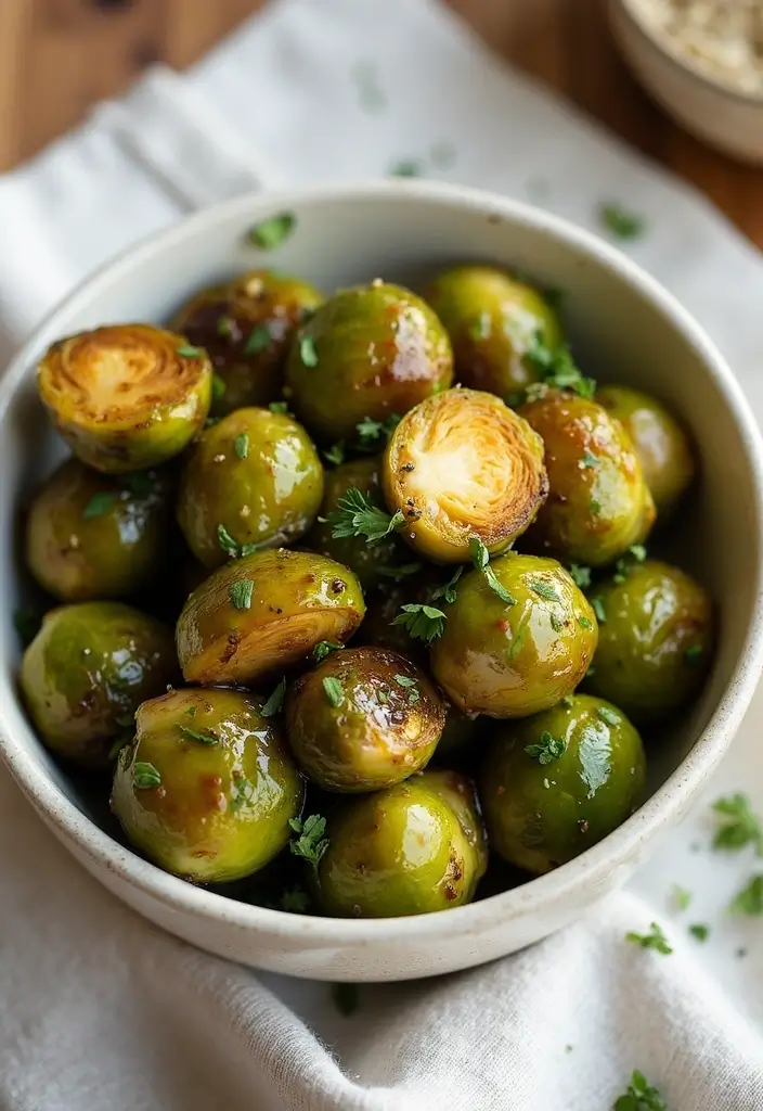 30 Best Gluten Dairy Free Recipes for Every Occasion - 26. Honey Garlic Glazed Brussels Sprouts
