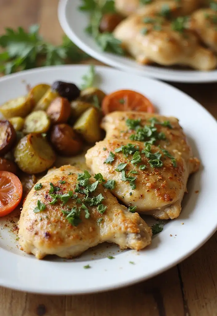 30 Best Gluten Dairy Free Recipes for Every Occasion - 28. Garlic Herb Chicken Thighs