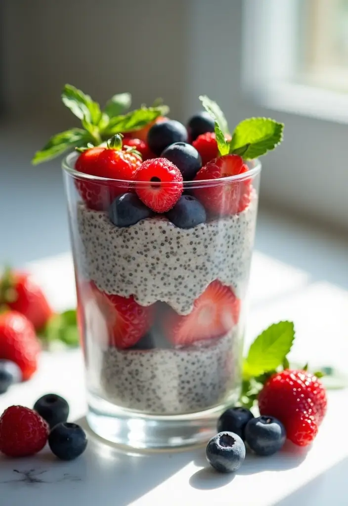 30 Best Gluten Dairy Free Recipes for Every Occasion - 5. Berry Chia Seed Pudding