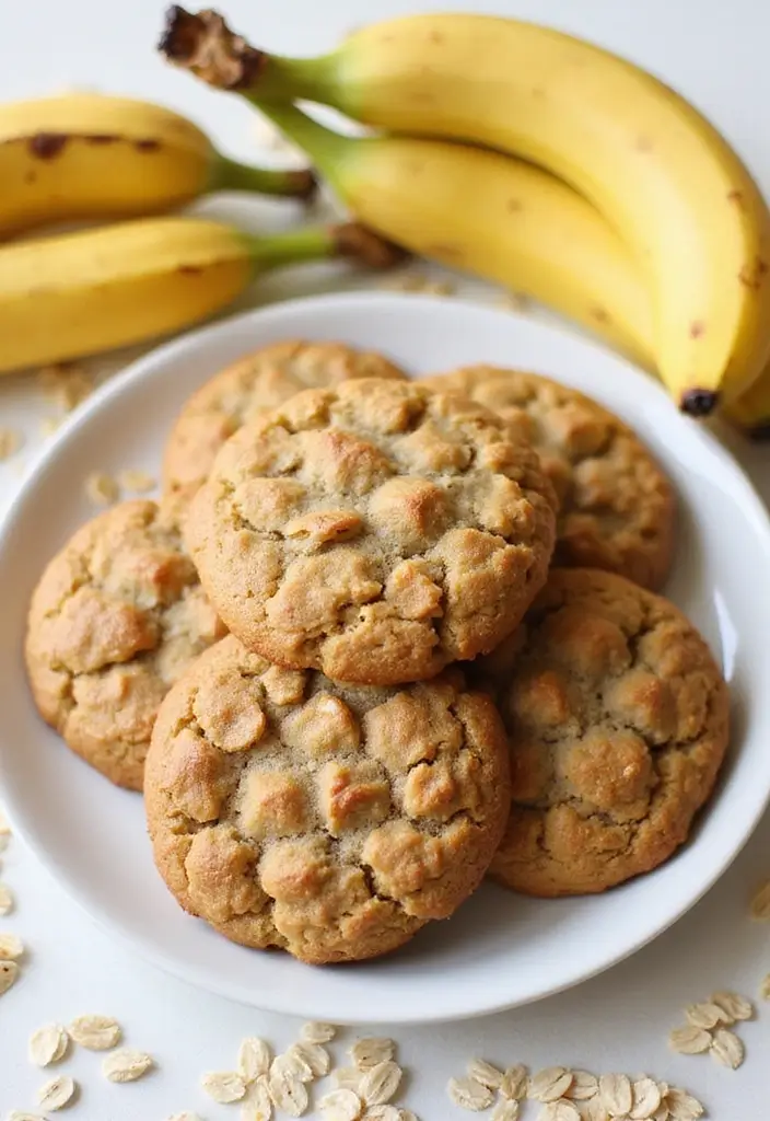 30 Best Gluten Dairy Free Recipes for Every Occasion - 7. Banana Oatmeal Cookies