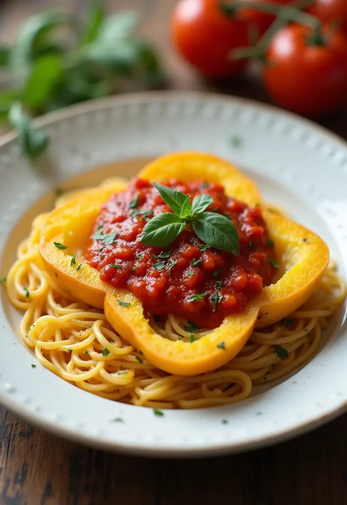 30 Best Gluten Dairy Free Recipes for Every Occasion - 9. Spaghetti Squash with Marinara Sauce
