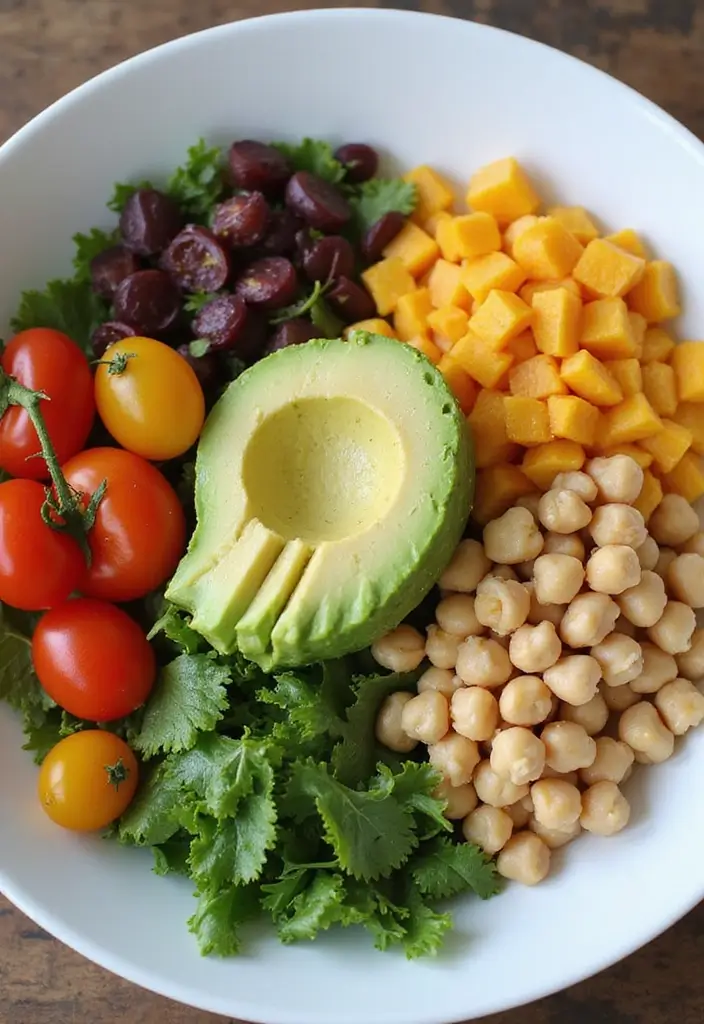 30 Clean-Eating Gluten Dairy Sugar Free Recipes You’ll Love - 1. Avocado and Chickpea Salad