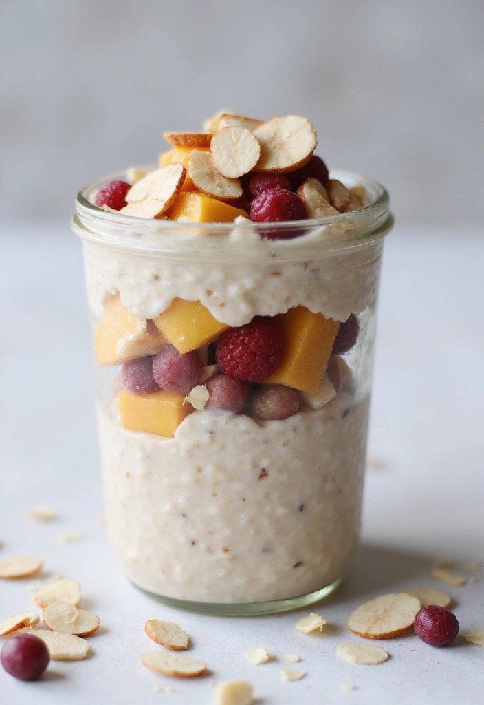 30 Clean-Eating Gluten Dairy Sugar Free Recipes You’ll Love - 11. Vanilla Almond Overnight Oats