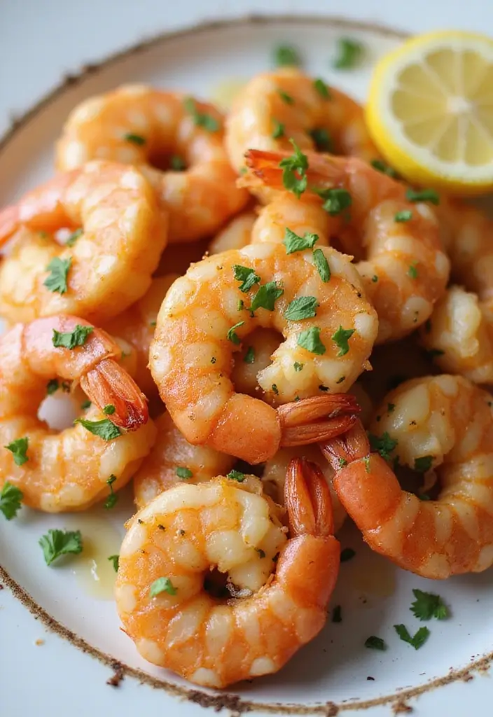 30 Clean-Eating Gluten Dairy Sugar Free Recipes You’ll Love - 13. Lemon Garlic Shrimp