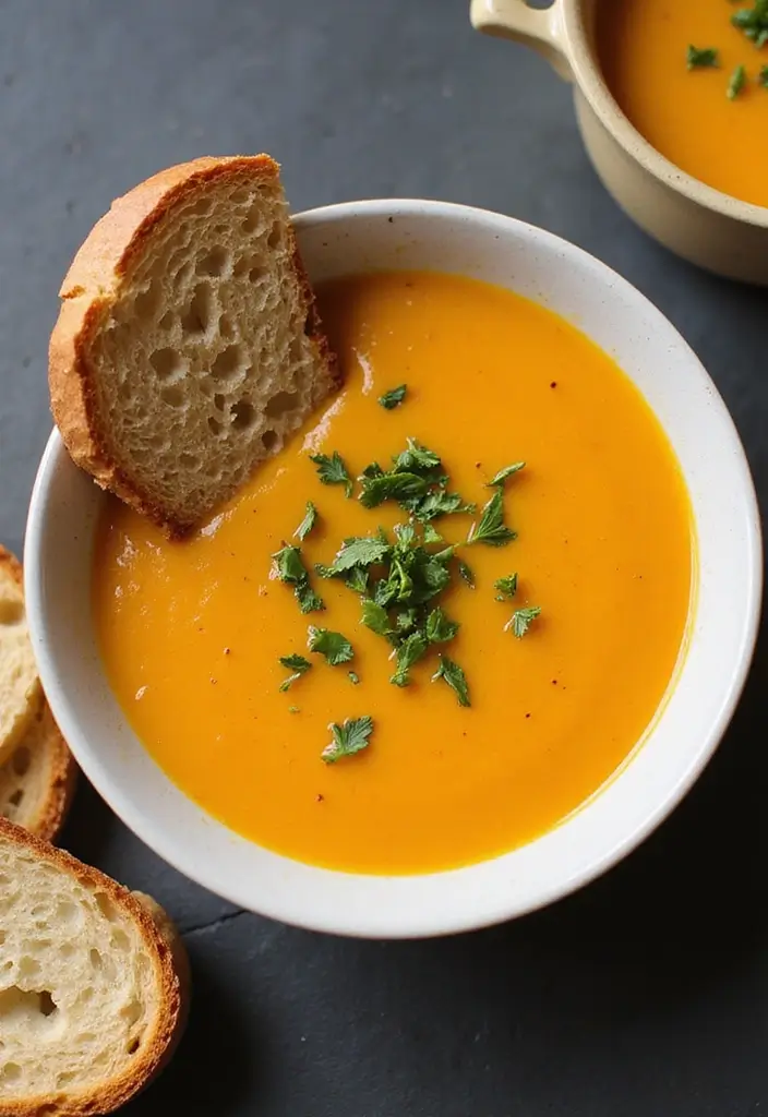 30 Clean-Eating Gluten Dairy Sugar Free Recipes You’ll Love - 14. Roasted Butternut Squash Soup
