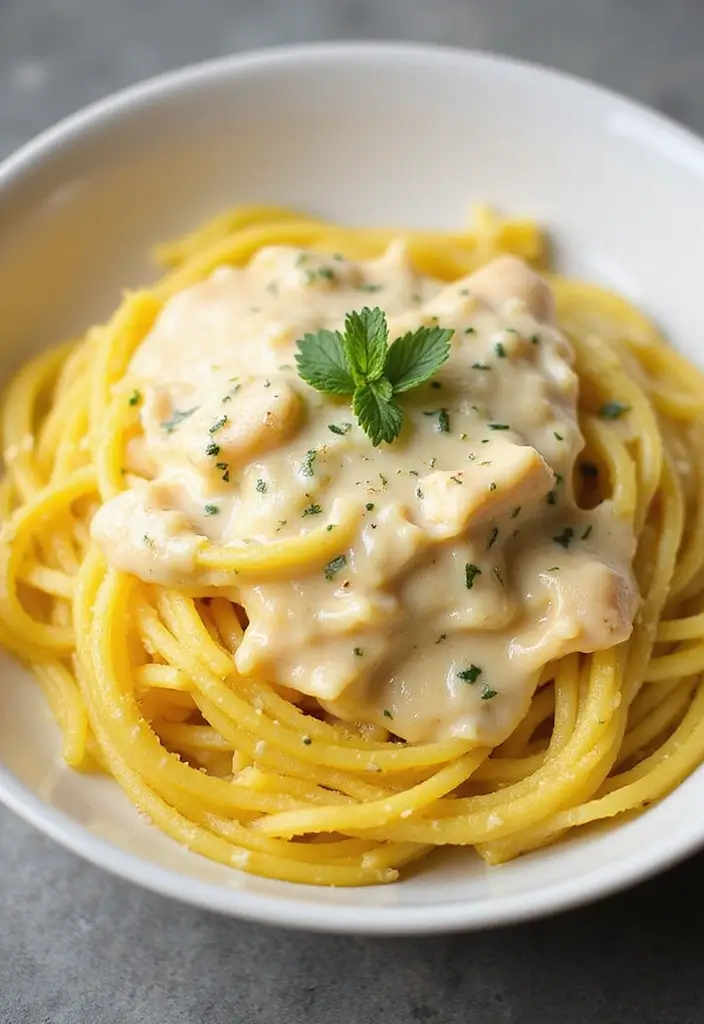 30 Clean-Eating Gluten Dairy Sugar Free Recipes You’ll Love - 23. Spaghetti Squash Alfredo