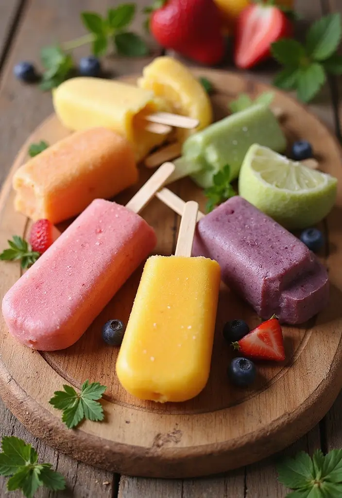 30 Clean-Eating Gluten Dairy Sugar Free Recipes You’ll Love - 25. Smoothie Popsicles