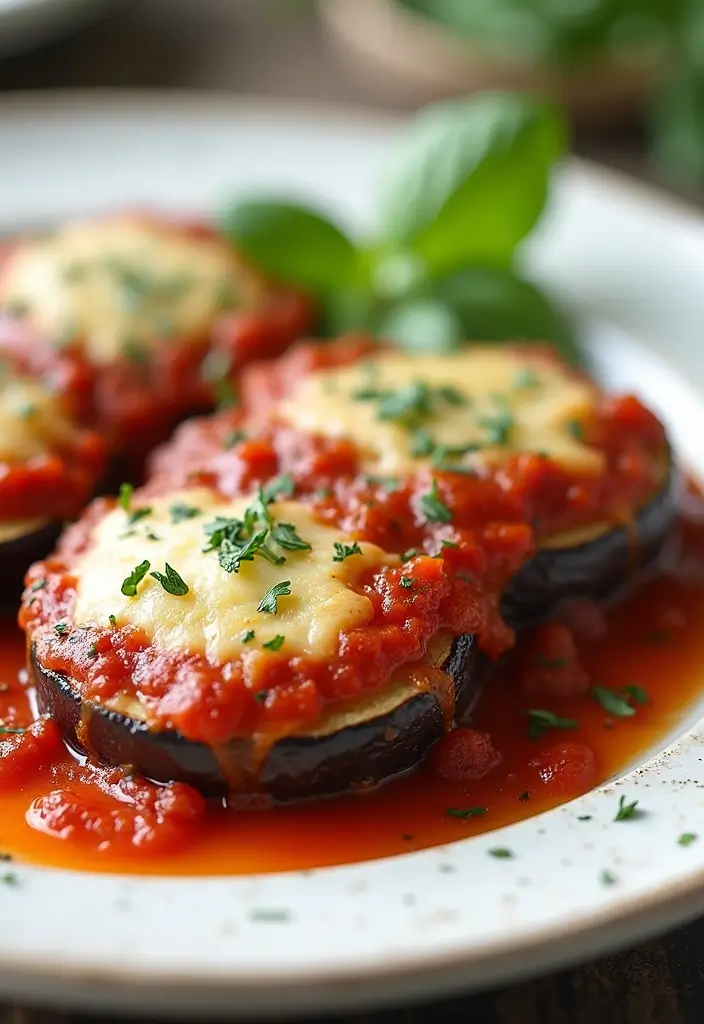 30 Clean-Eating Gluten Dairy Sugar Free Recipes You’ll Love - 27. Baked Eggplant Parmesan