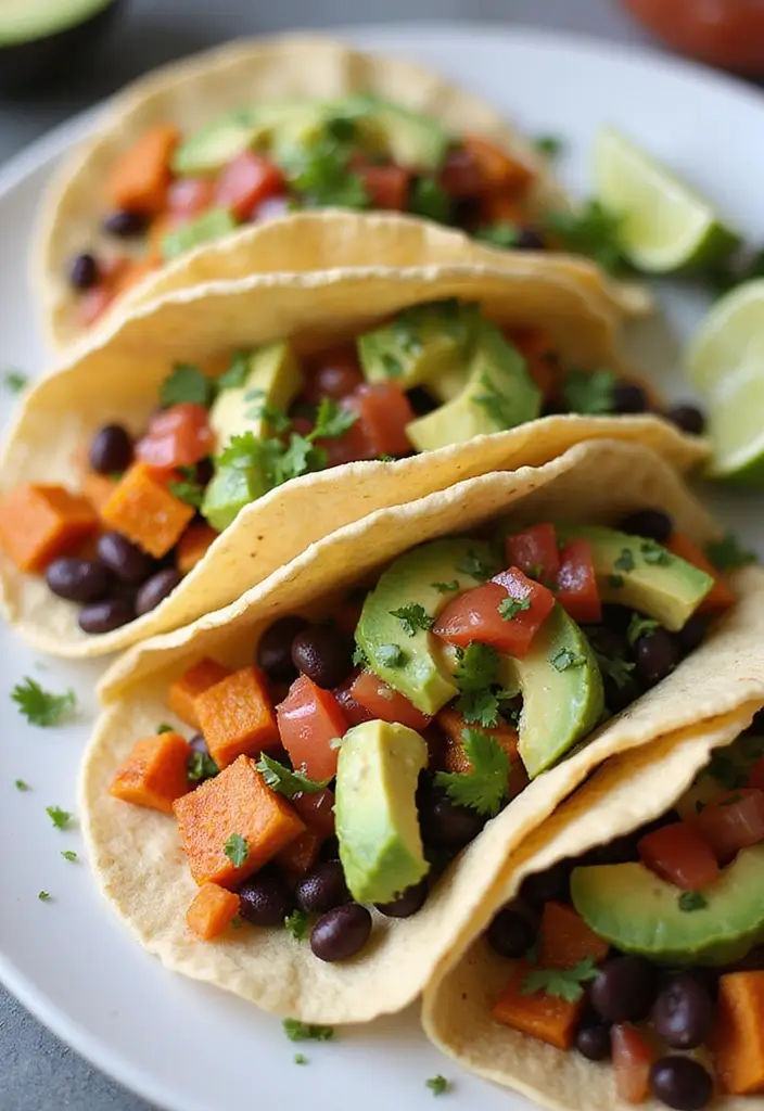 30 Clean-Eating Gluten Dairy Sugar Free Recipes You’ll Love - 3. Sweet Potato and Black Bean Tacos