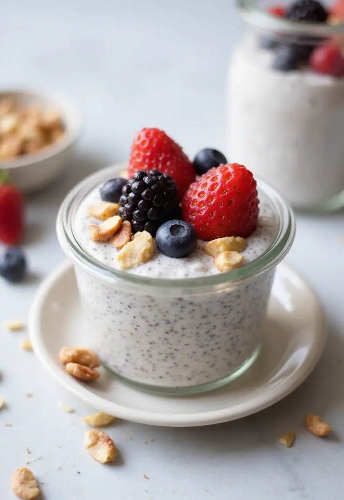 30 Clean-Eating Gluten Dairy Sugar Free Recipes You’ll Love - 6. Coconut Chia Pudding