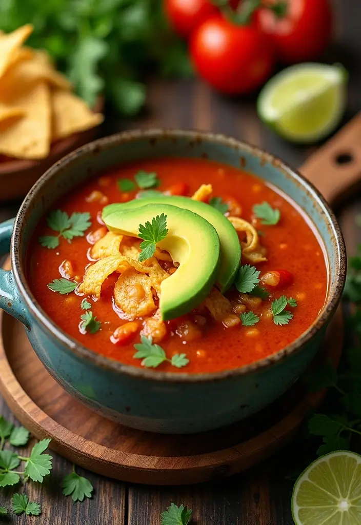 30 Comforting Soup Recipes That Are 100% Dairy Free - 18. Tortilla Soup