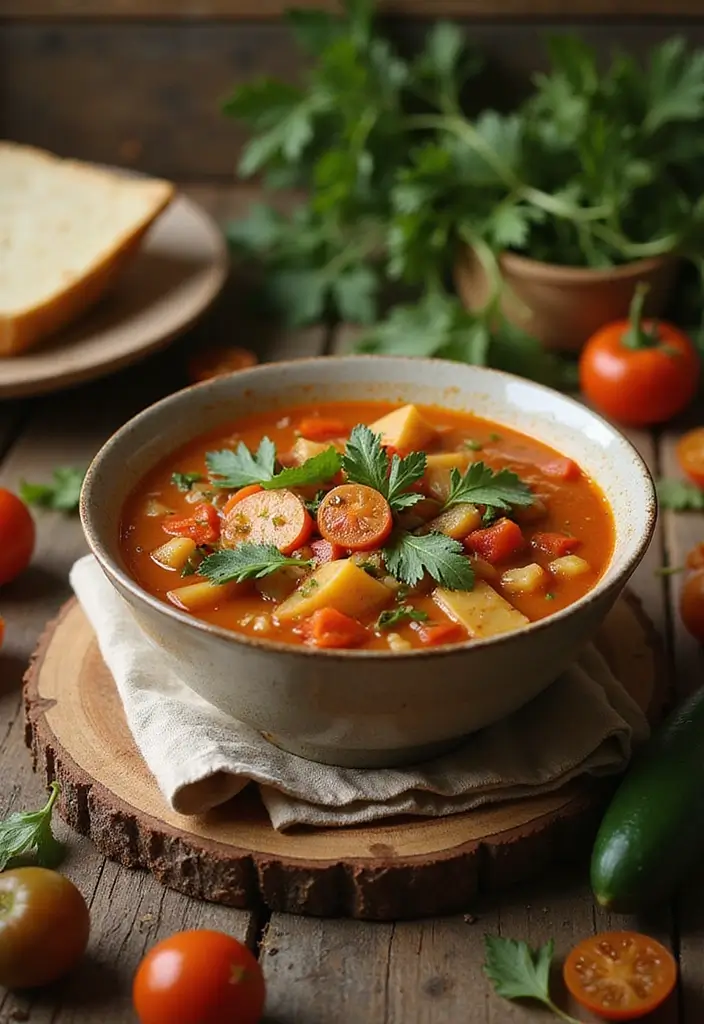 30 Comforting Soup Recipes That Are 100% Dairy Free - 19. Hearty Vegetable Soup