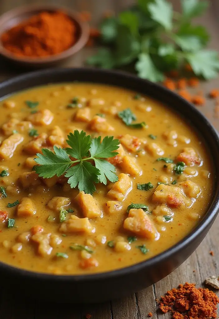 30 Comforting Soup Recipes That Are 100% Dairy Free - 22. Coconut Curry Lentil Soup