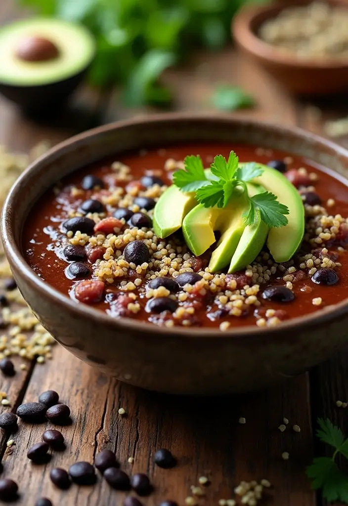 30 Comforting Soup Recipes That Are 100% Dairy Free - 25. Black Bean and Quinoa Soup
