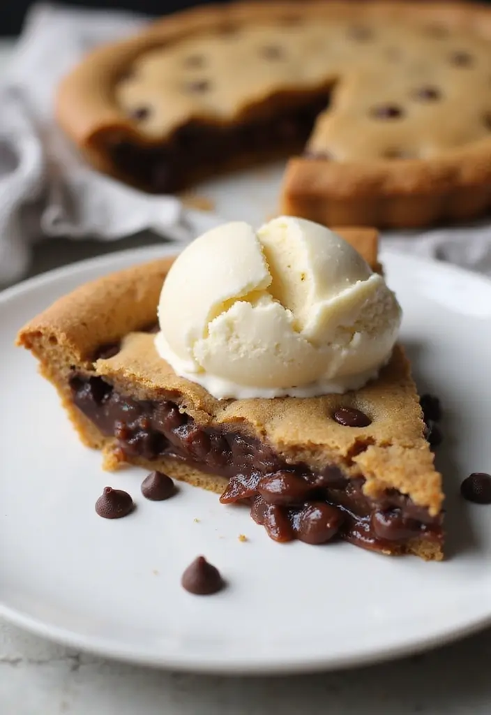 30 Dairy Free Pie Recipes That Taste Like the Real Thing - 20. Chocolate Chip Cookie Pie