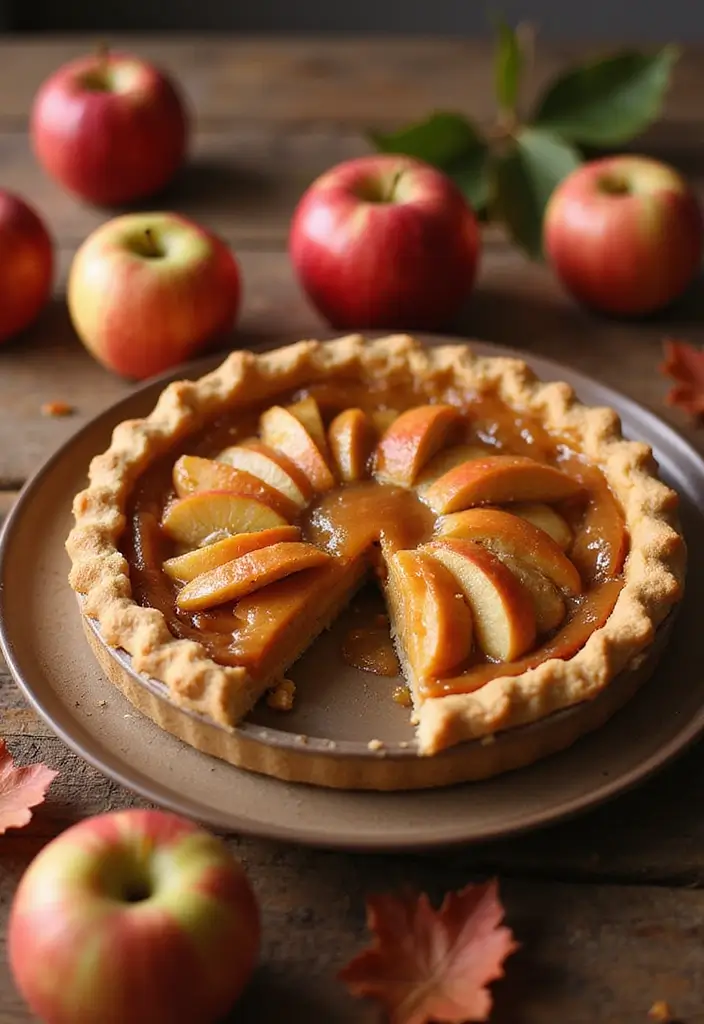 30 Dairy Free Pie Recipes That Taste Like the Real Thing - 27. Caramel Apple Pie