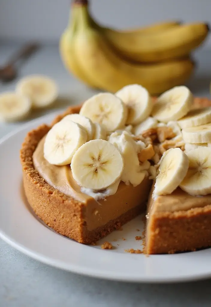 30 Dairy Free Pie Recipes That Taste Like the Real Thing - 29. Peanut Butter Banana Pie