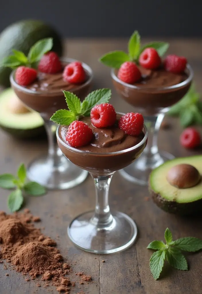 30 Dessert Recipes That Are Totally Gluten Free & Dairy Free - 1. Rich Chocolate Avocado Mousse