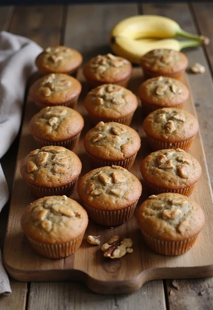 30 Dessert Recipes That Are Totally Gluten Free & Dairy Free - 23. Banana Nut Muffins